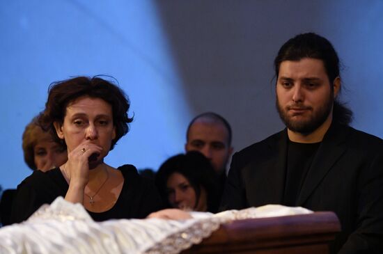 Прощание с режиссером Георгием Данелией