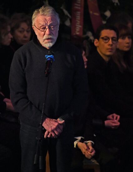 Прощание с режиссером Георгием Данелией