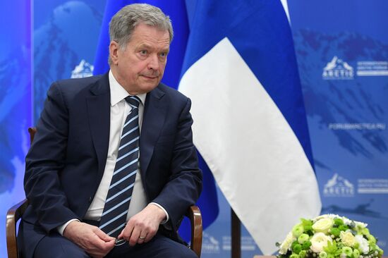 Рабочая поездка президента РФ В. Путина в Санкт-Петербург