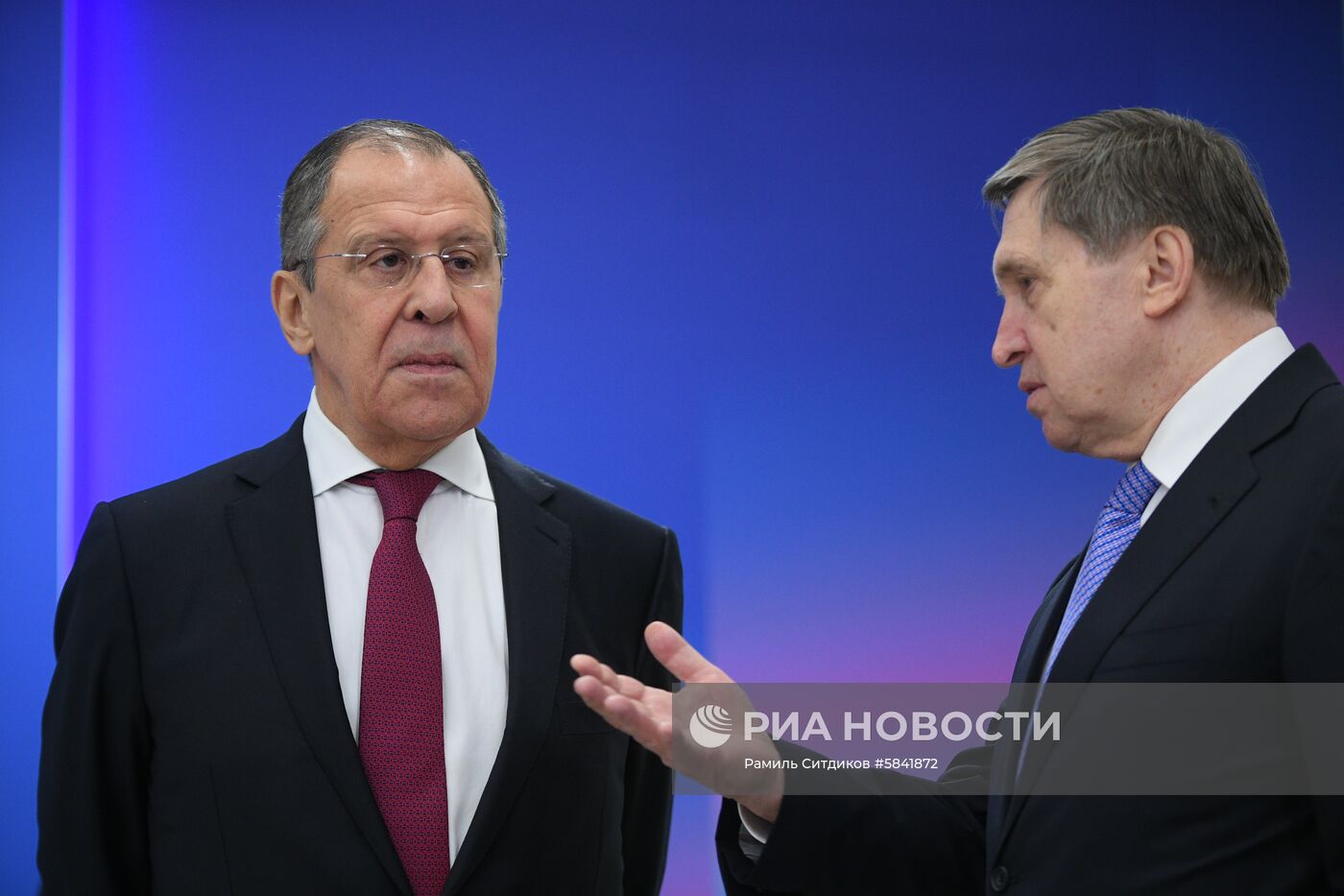 Рабочая поездка президента РФ В. Путина в Санкт-Петербург