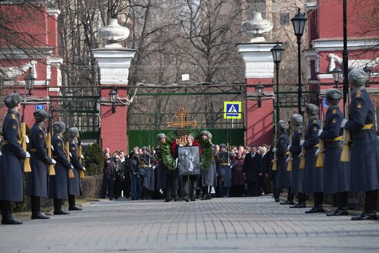 Прощание с режиссером Георгием Данелией