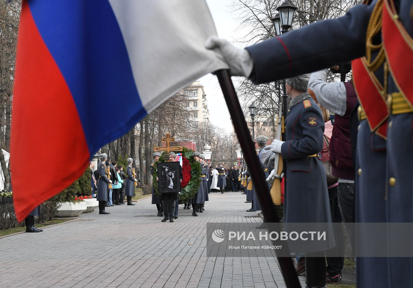 Прощание с режиссером Георгием Данелией