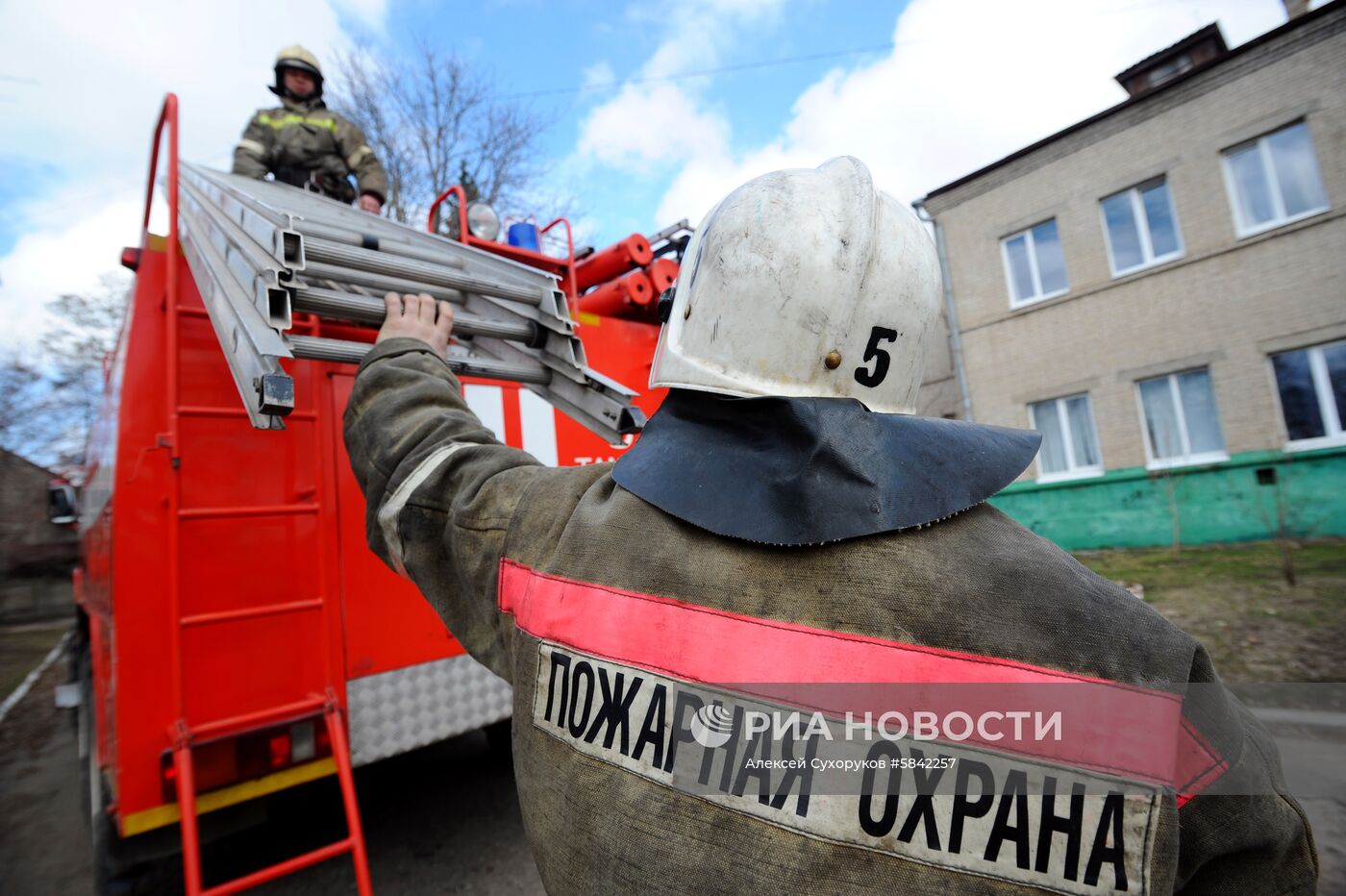 Работа пожарно - спасательного центра в Тамбове