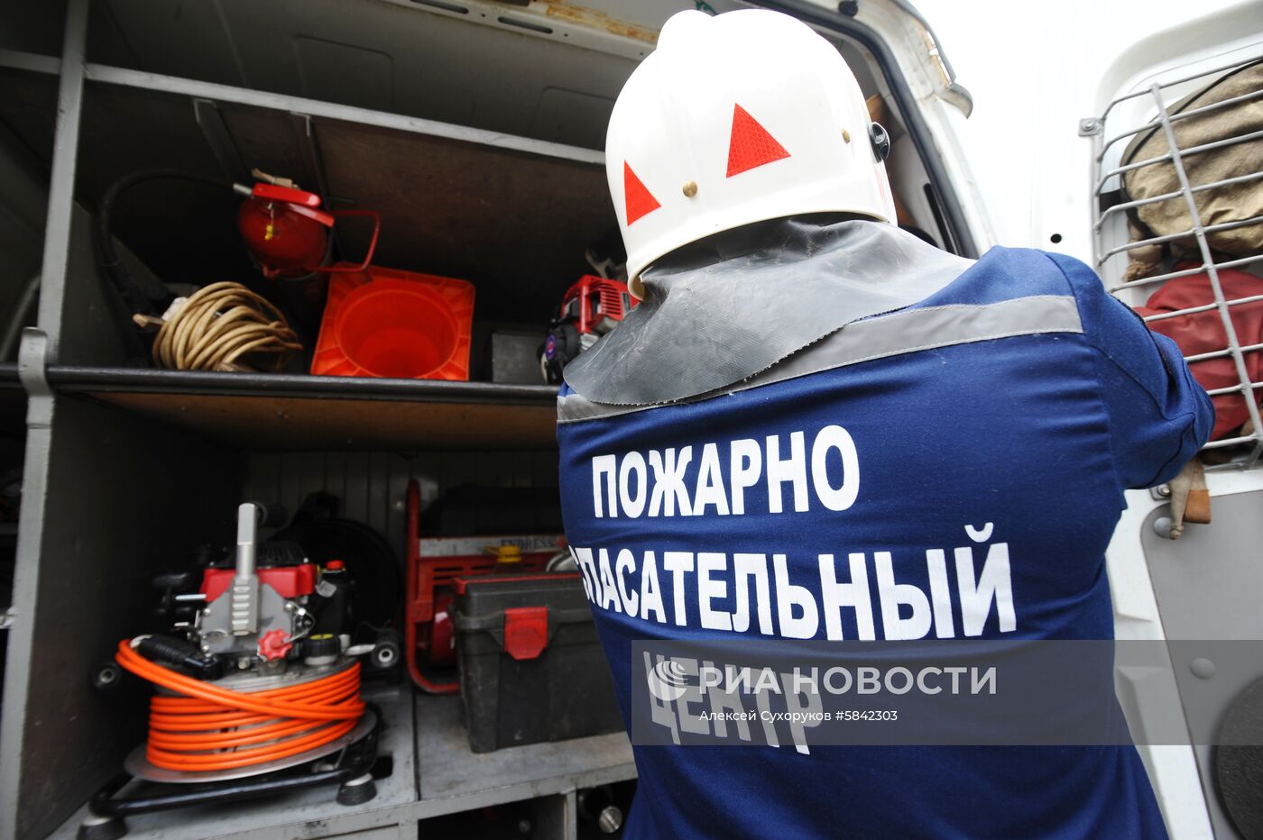 Работа пожарно - спасательного центра в Тамбове