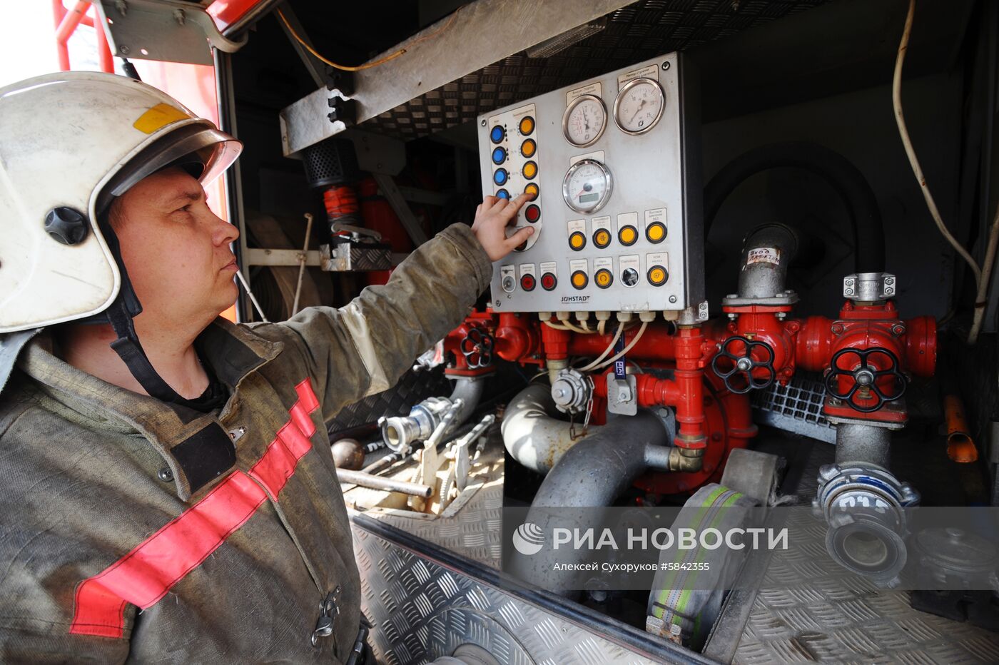 Работа пожарно - спасательного центра в Тамбове