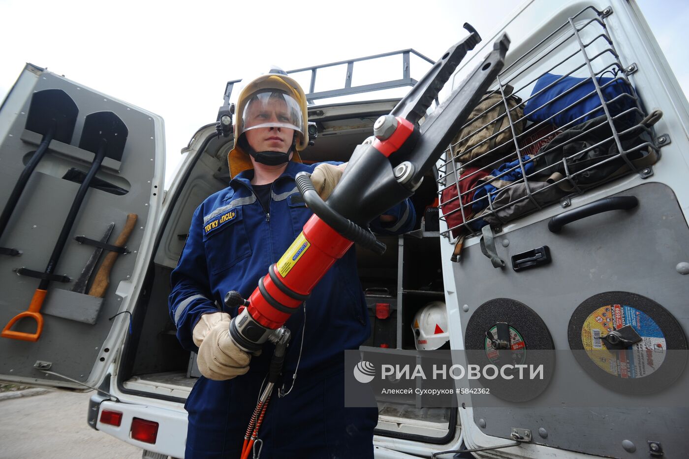 Работа пожарно - спасательного центра в Тамбове