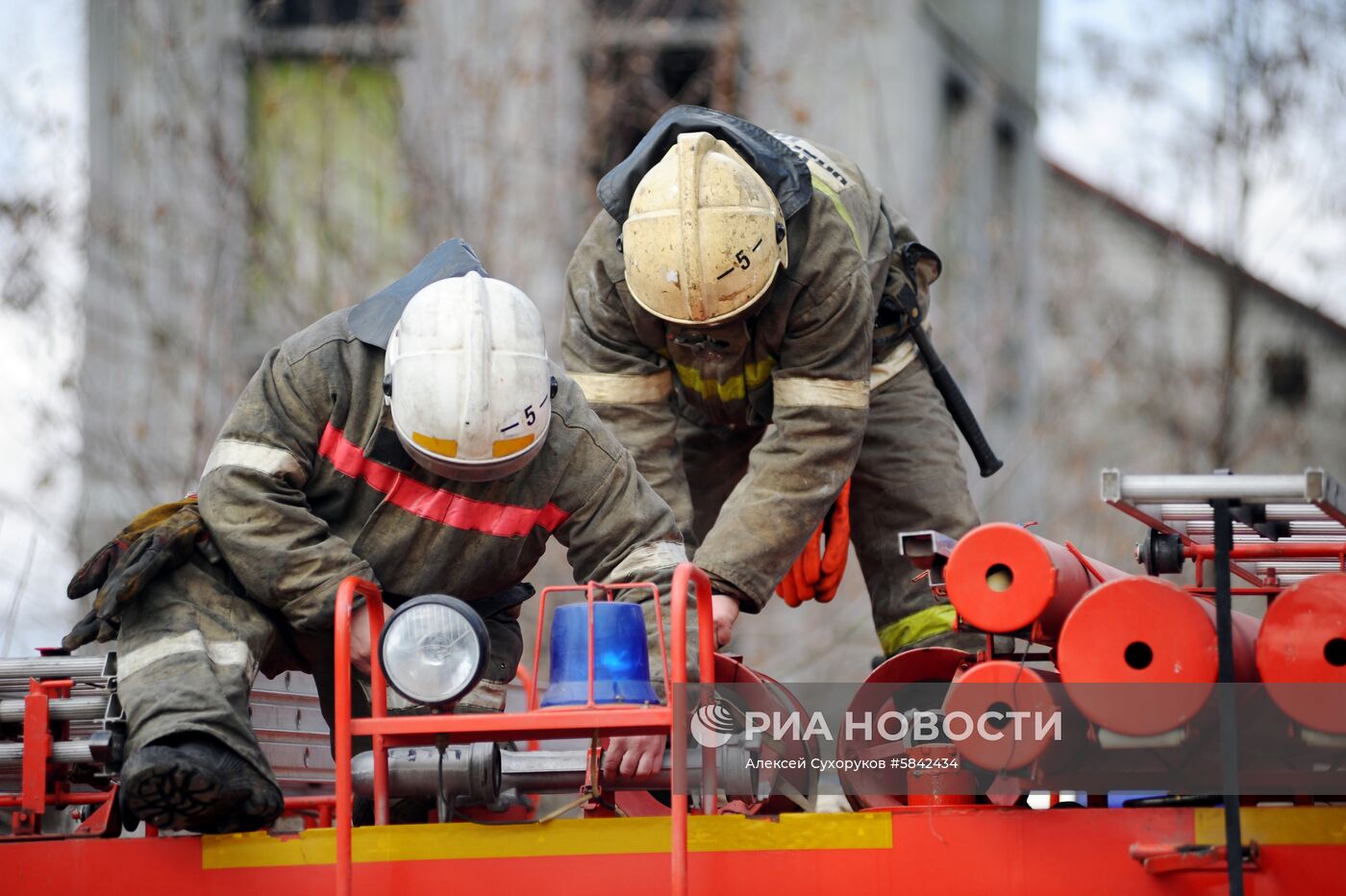 Работа пожарно - спасательного центра в Тамбове