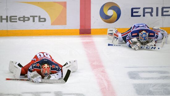 Хоккей. КХЛ. Матч ЦСКА – СКА