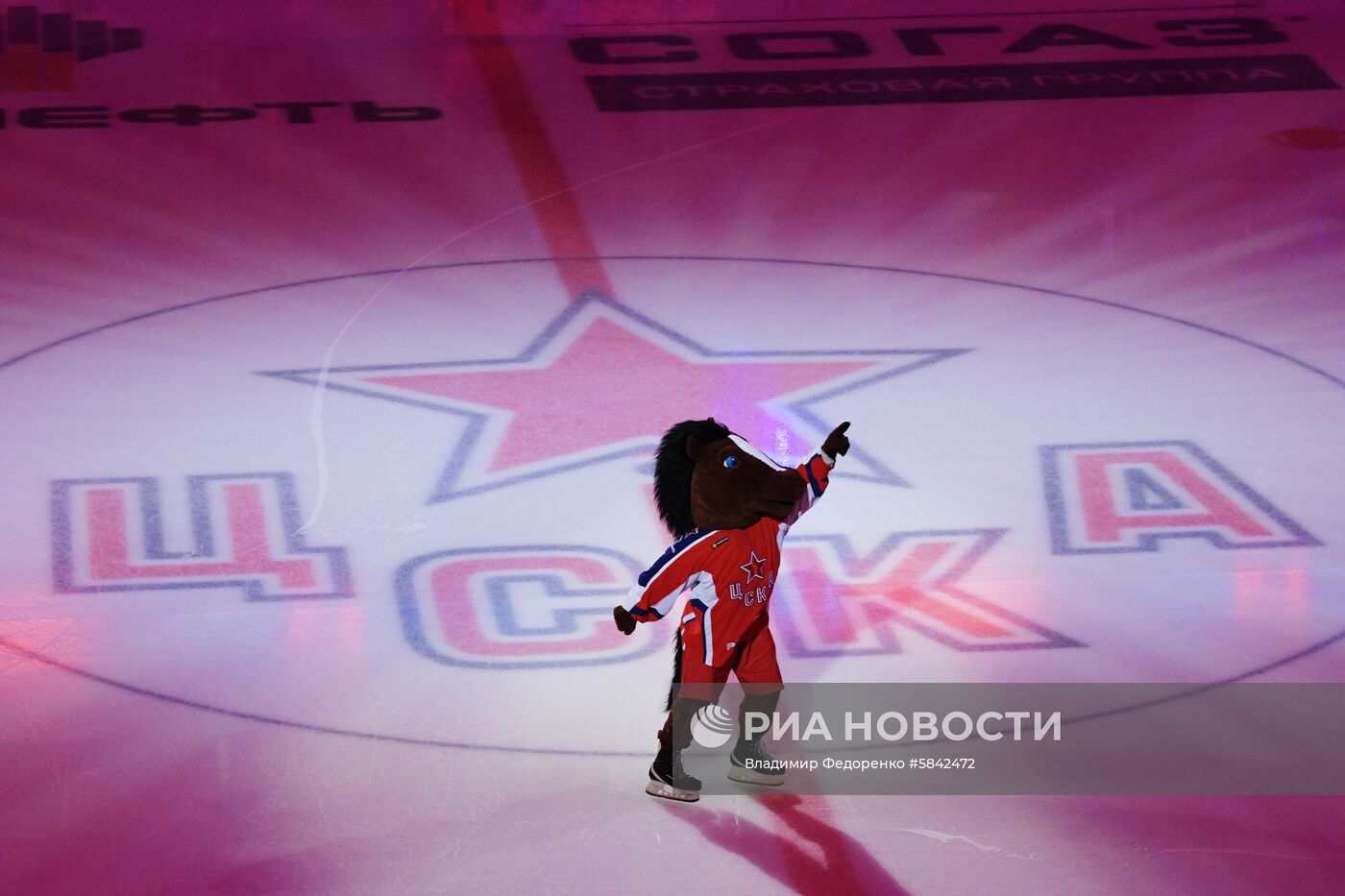 Хоккей. КХЛ. Матч ЦСКА – СКА