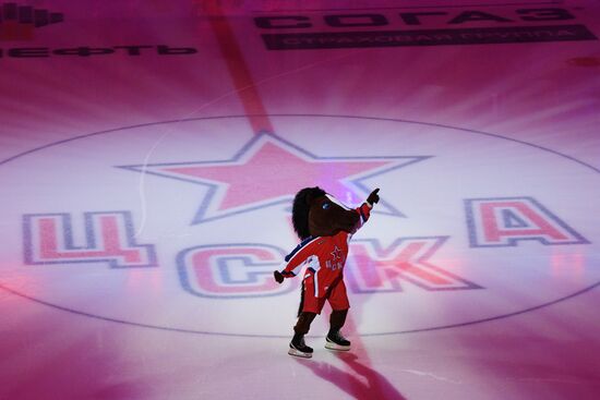 Хоккей. КХЛ. Матч ЦСКА – СКА