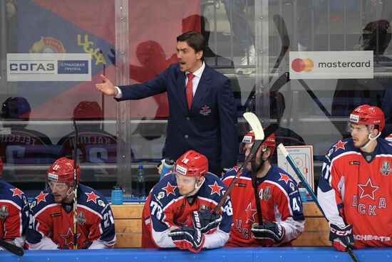 Хоккей. КХЛ. Матч ЦСКА – СКА