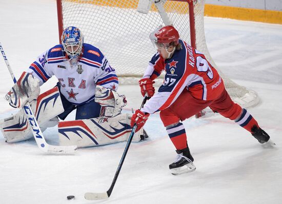 Хоккей. КХЛ. Матч ЦСКА – СКА