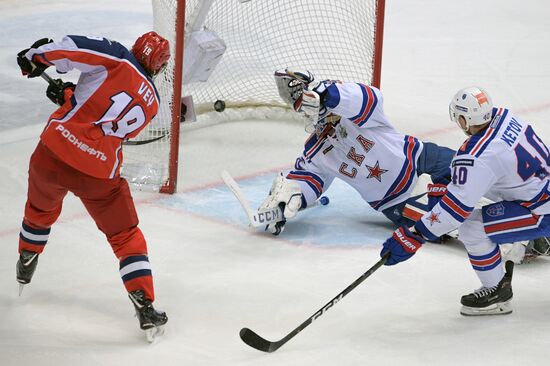 Хоккей. КХЛ. Матч ЦСКА – СКА