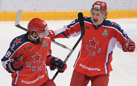 Хоккей. КХЛ. Матч ЦСКА – СКА