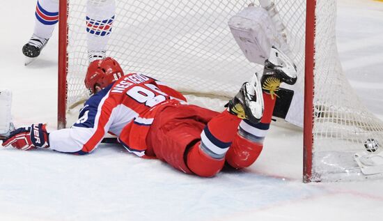 Хоккей. КХЛ. Матч ЦСКА – СКА