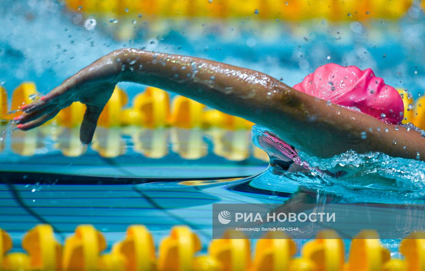 Плавание. Чемпионат России. Второй день