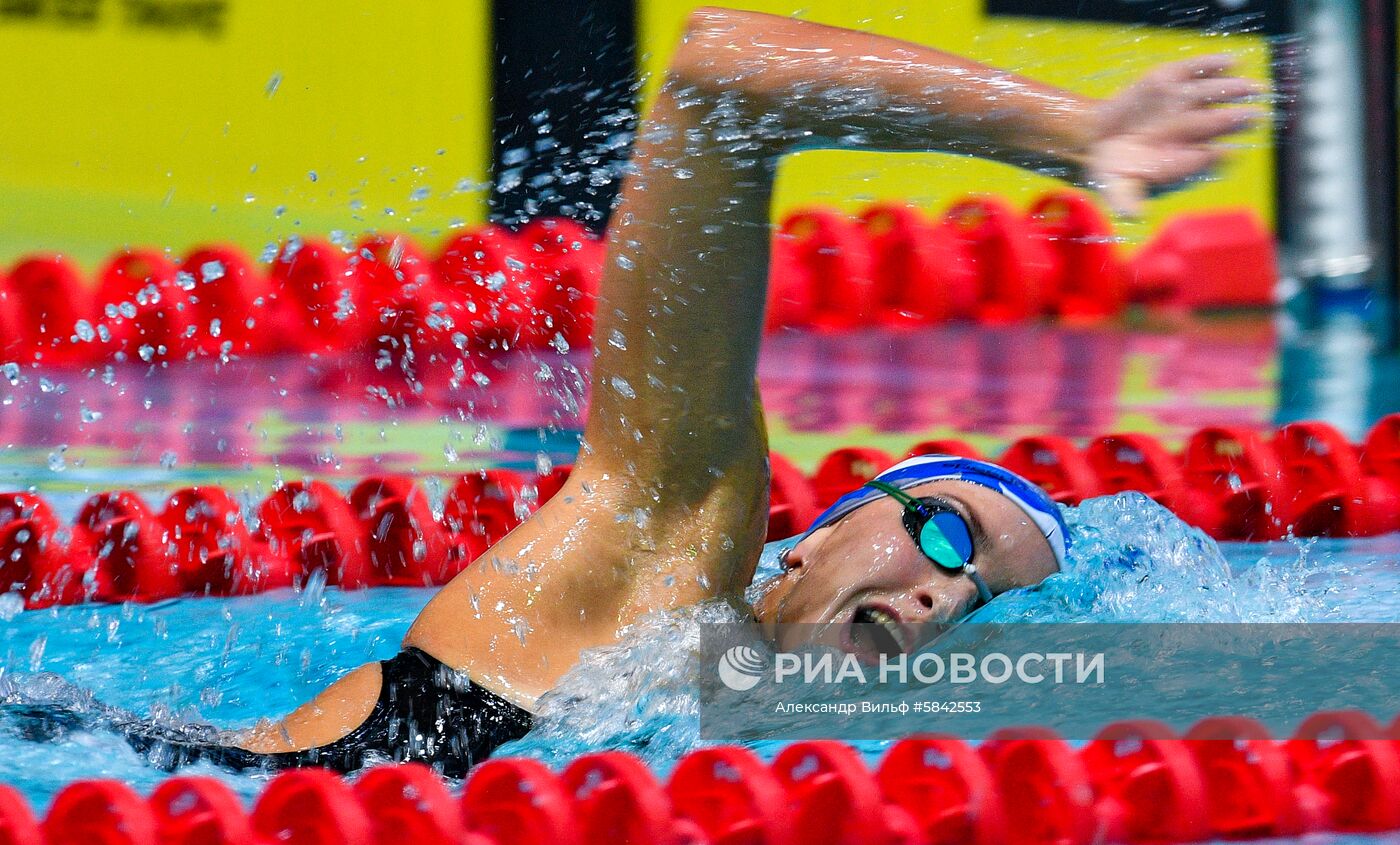 Плавание. Чемпионат России. Второй день