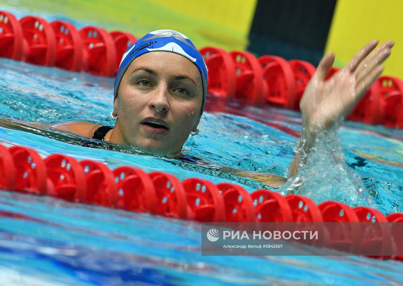 Плавание. Чемпионат России. Второй день