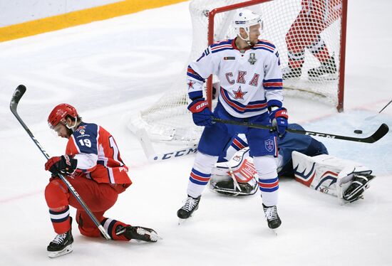 Хоккей. КХЛ. Матч ЦСКА – СКА