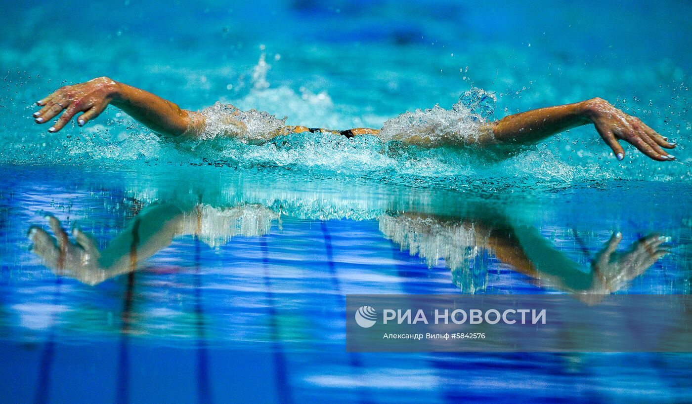 Плавание. Чемпионат России. Второй день