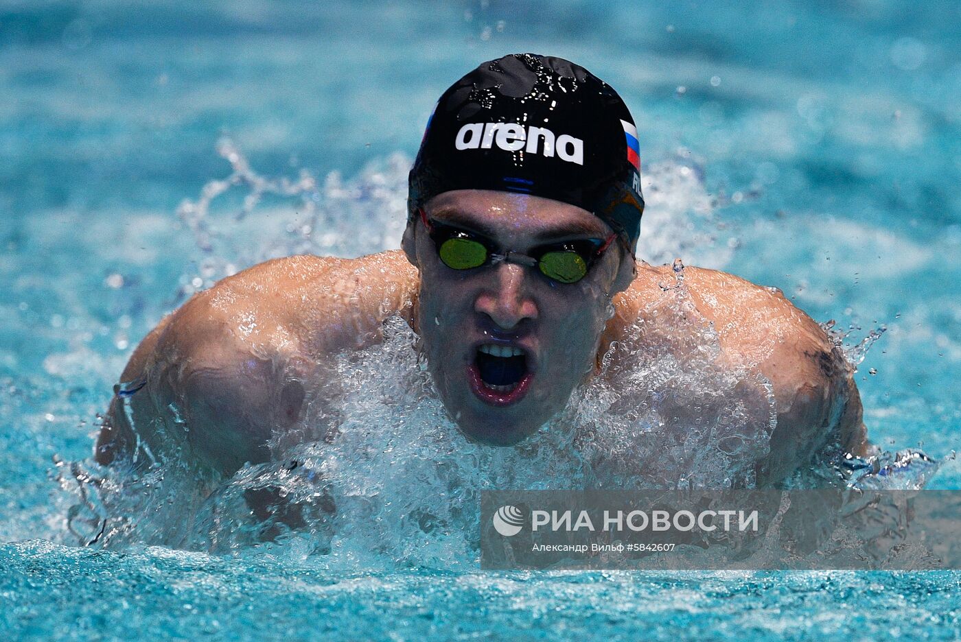 Плавание. Чемпионат России. Второй день