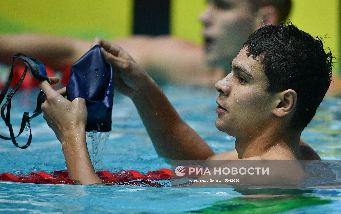 Плавание. Чемпионат России. Второй день