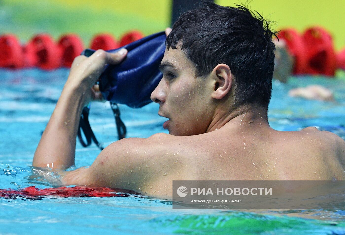 Плавание. Чемпионат России. Второй день