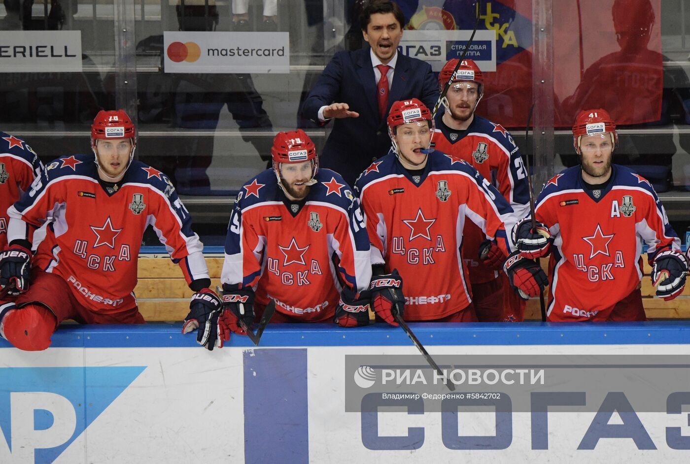 Хоккей. КХЛ. Матч ЦСКА – СКА