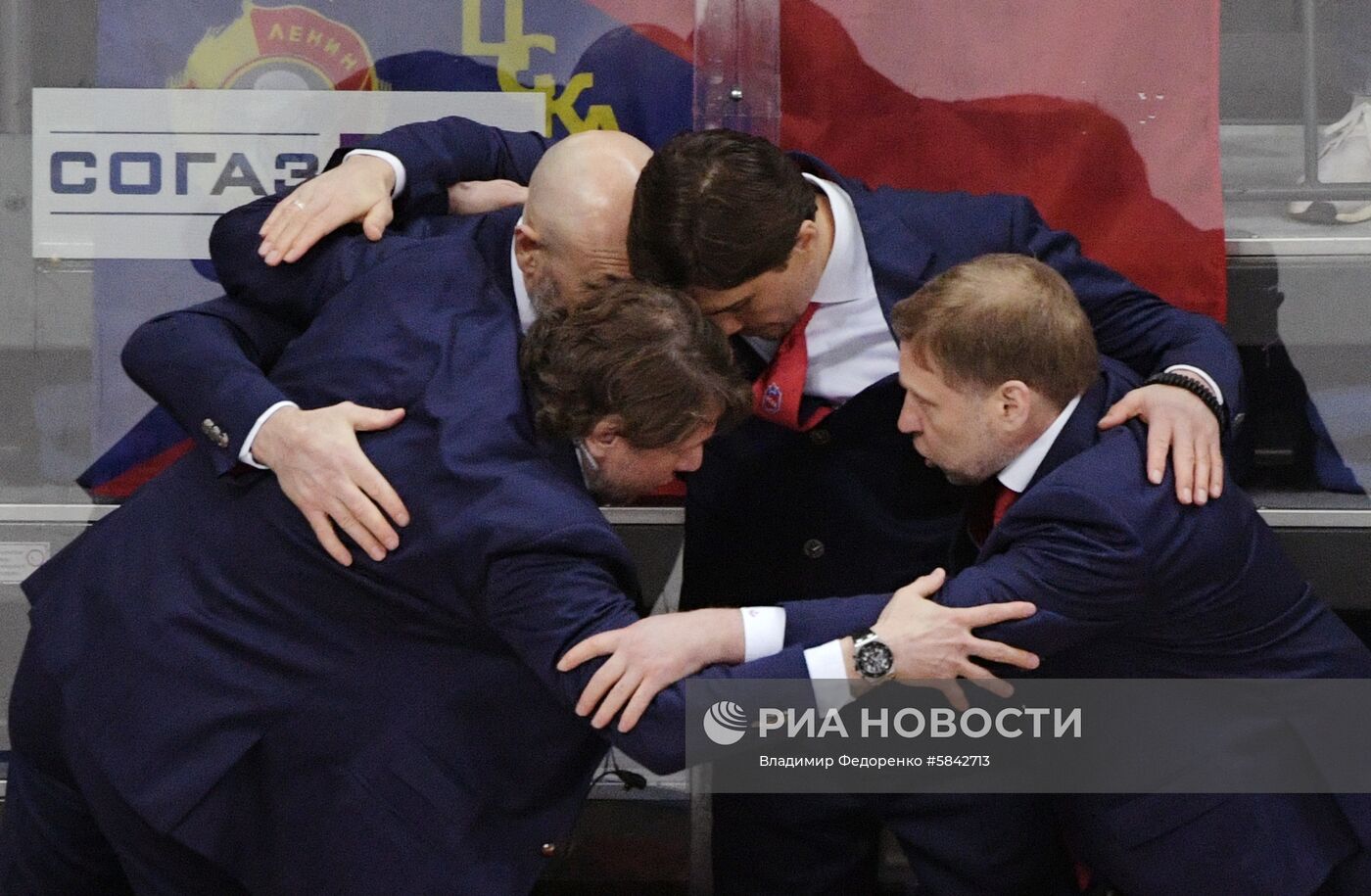 Хоккей. КХЛ. Матч ЦСКА – СКА