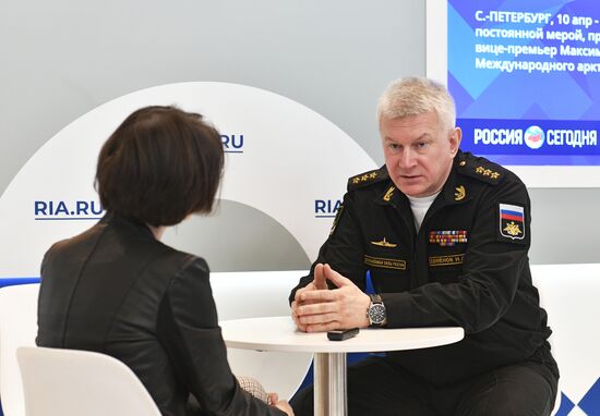 Международный арктический форум "Арктика – территория диалога". День третий