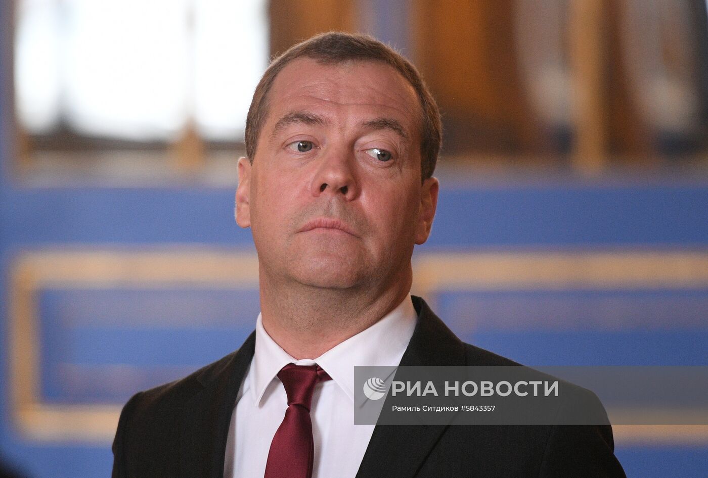 Рабочая поездка президента РФ В. Путина в Санкт-Петербург. День второй