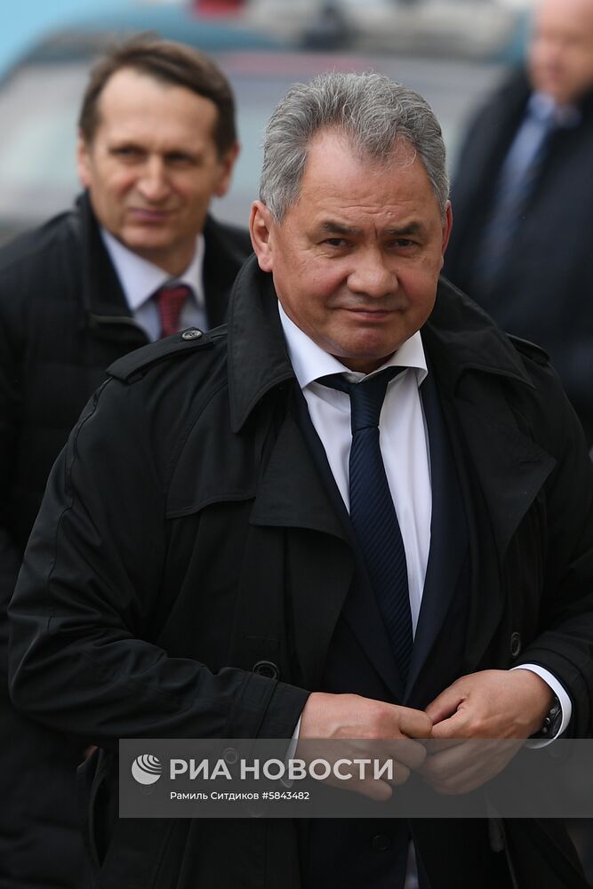 Рабочая поездка президента РФ В. Путина в Санкт-Петербург. День второй