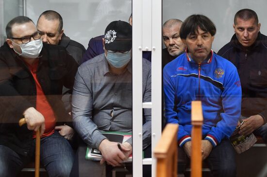 Заседание суда по делу об убийстве мэра Сергиева Посада Е. Душко