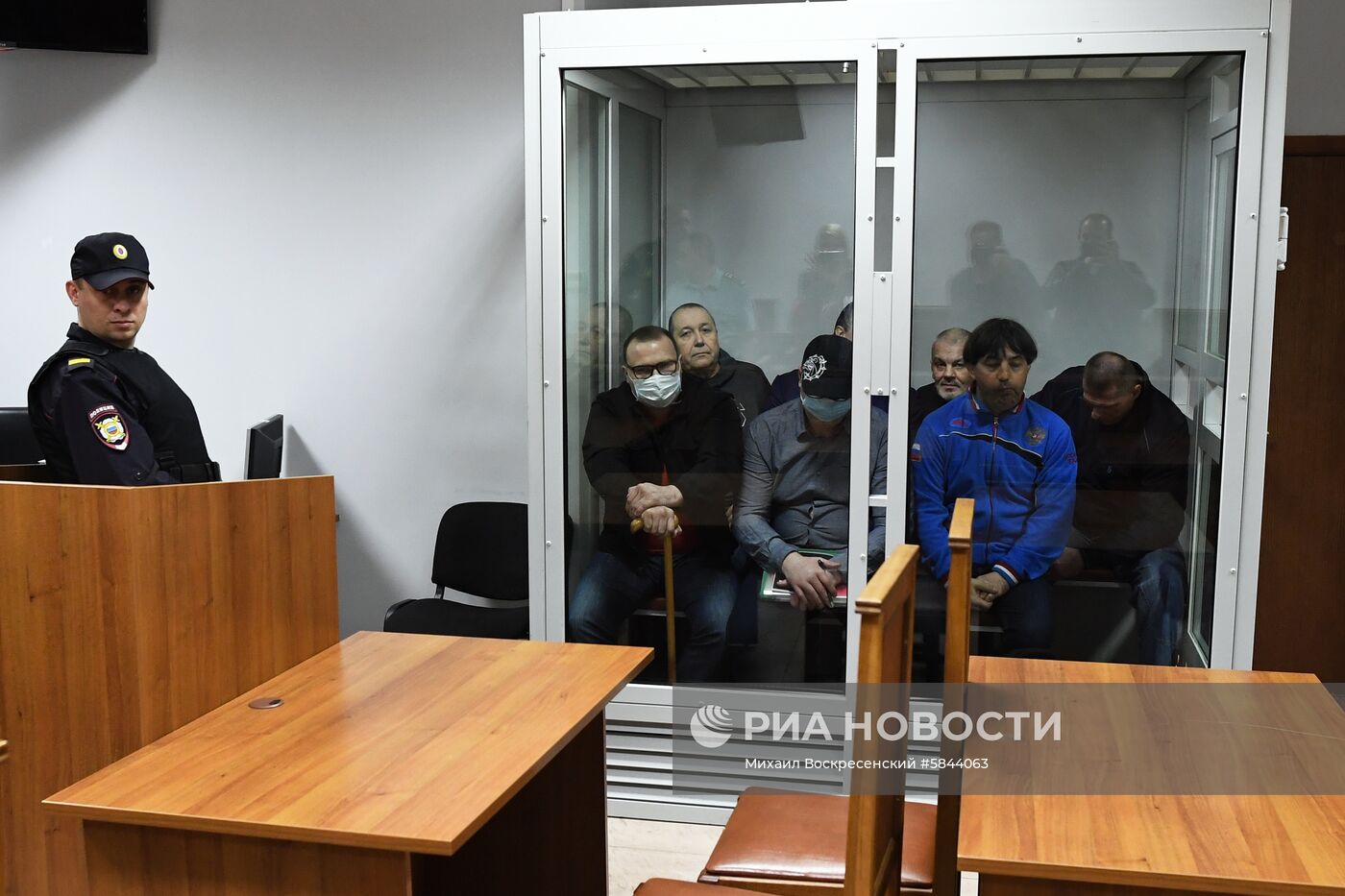 Заседание суда по делу об убийстве мэра Сергиева Посада Е. Душко