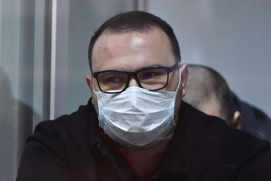 Заседание суда по делу об убийстве мэра Сергиева Посада Е. Душко