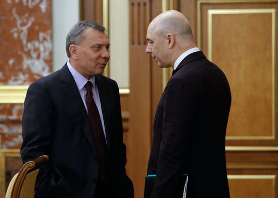 Заседание правительства РФ