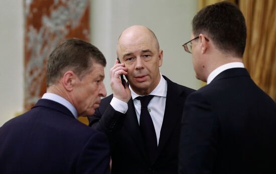 Заседание правительства РФ