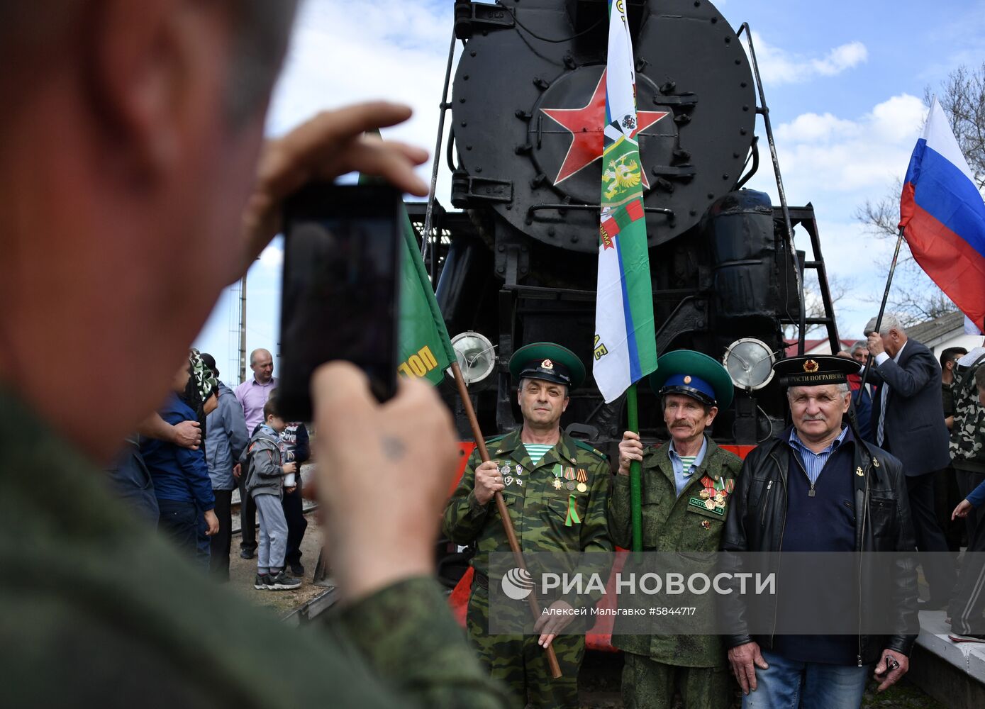 Прибытие "Поезда Победы" в Керчь