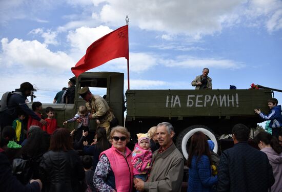 Прибытие "Поезда Победы" в Керчь