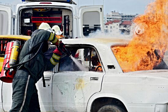 Учения МЧС в Сочи