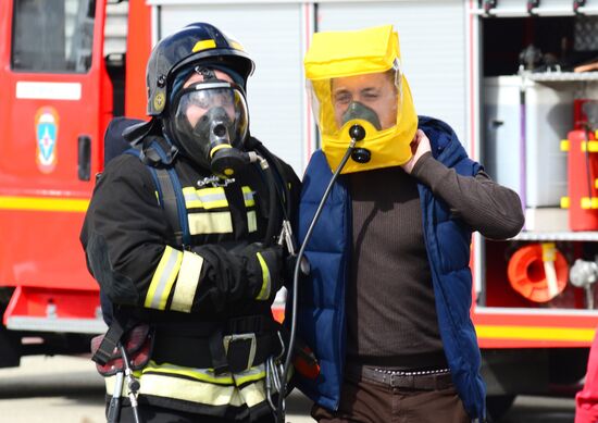 Учения МЧС в Сочи