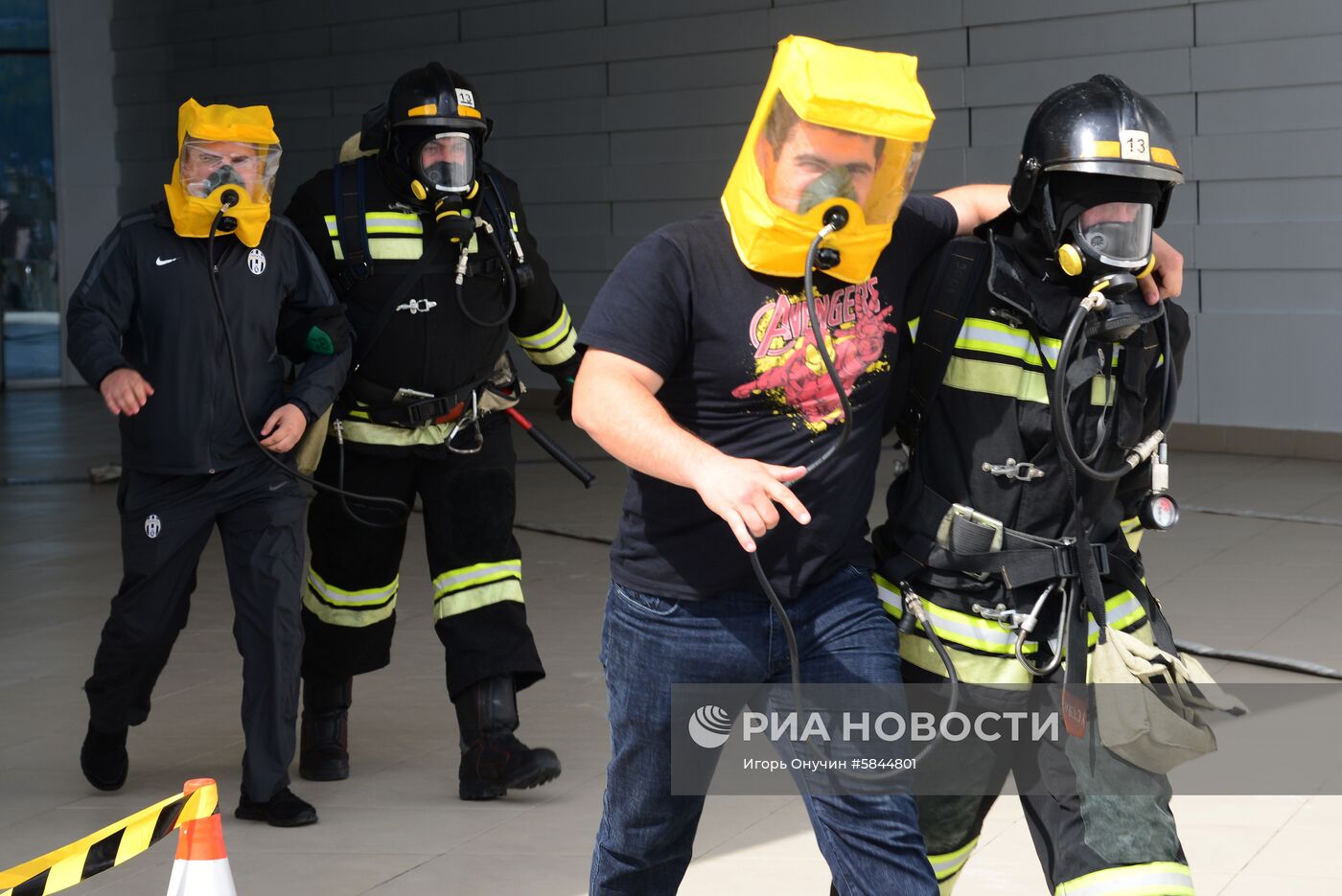 Учения МЧС в Сочи