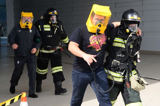 Учения МЧС в Сочи