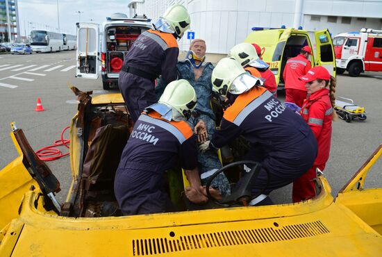 Учения МЧС в Сочи