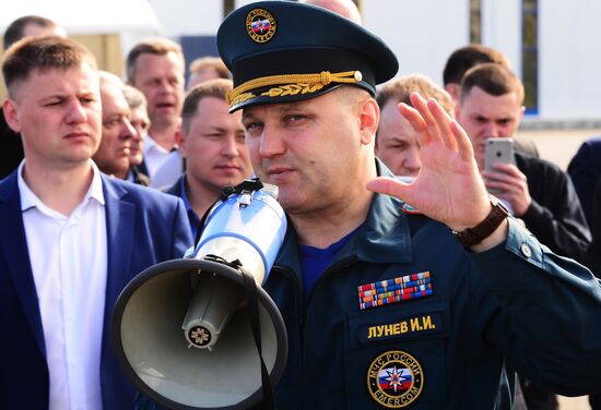 Учения МЧС в Сочи