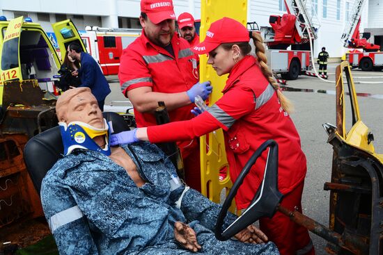 Учения МЧС в Сочи