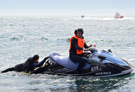 Учения МЧС в Сочи