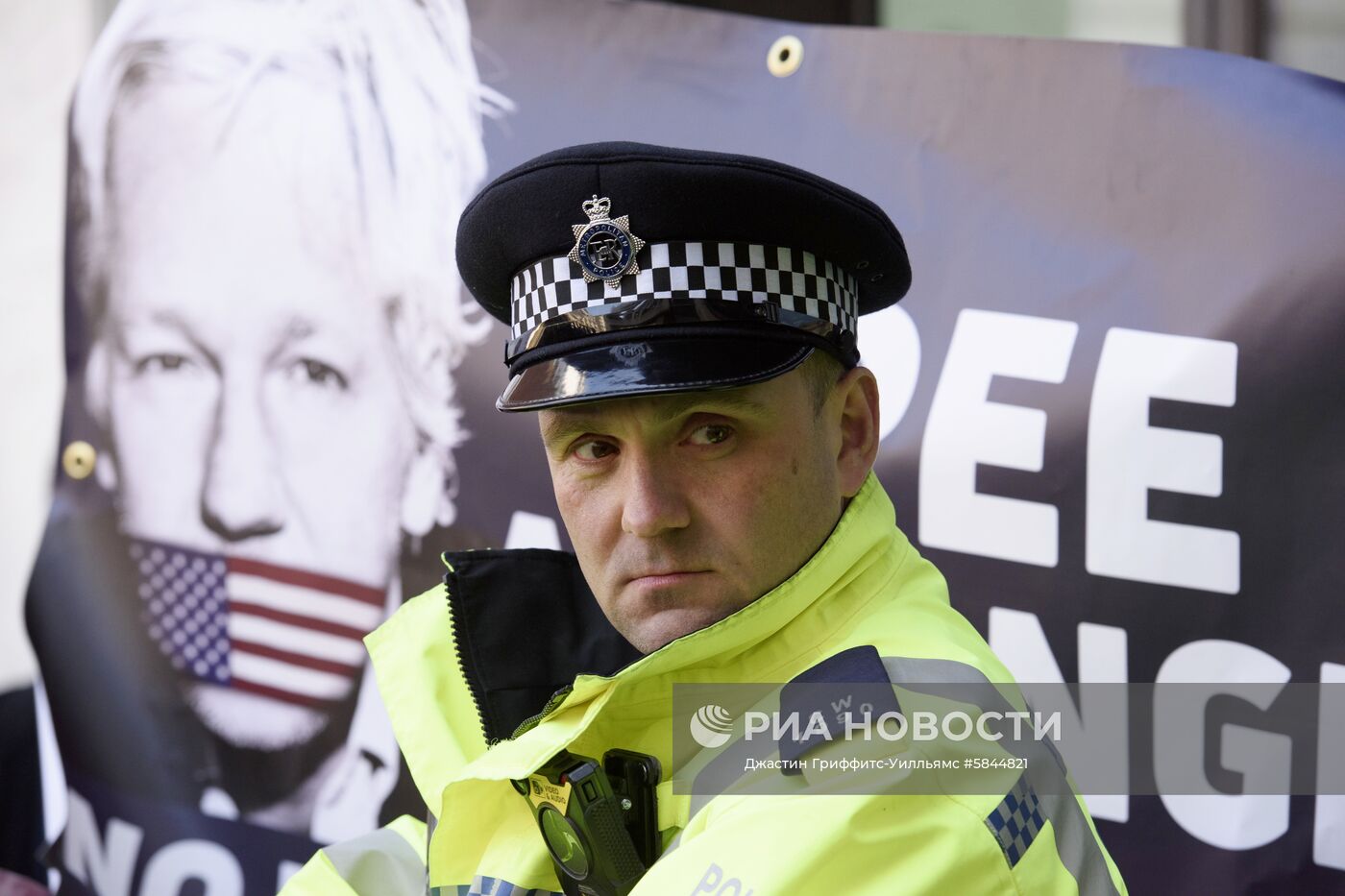 Ситуация у Вестминстерского суда в Лондоне