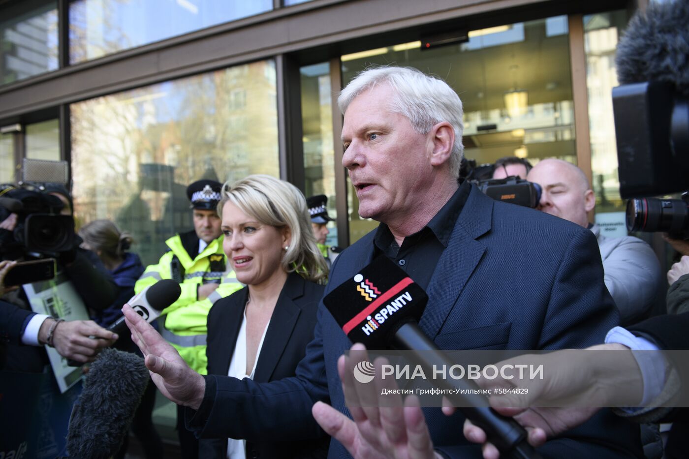 Ситуация у Вестминстерского суда в Лондоне