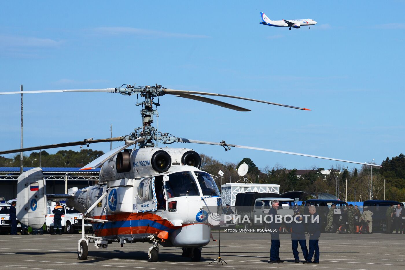 Учения МЧС в Сочи